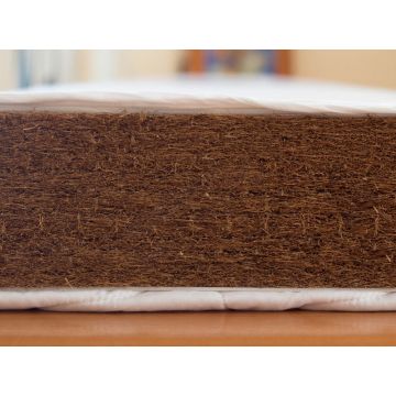 Saltea fibra de Cocos Integral 120x60x12 husa bumbac matlasat