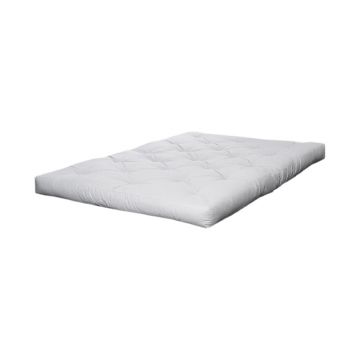 Saltea tip futon moale albă 120x200 cm Triple latex - Karup Design