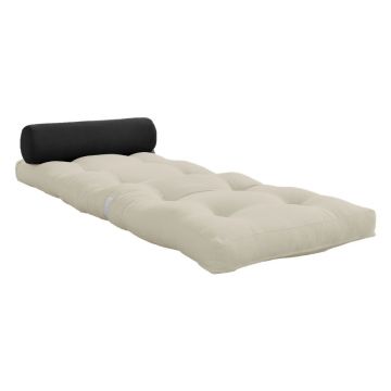 Saltea futon gri/bej 70x200 cm Wrap Beige/Dark Grey – Karup Design